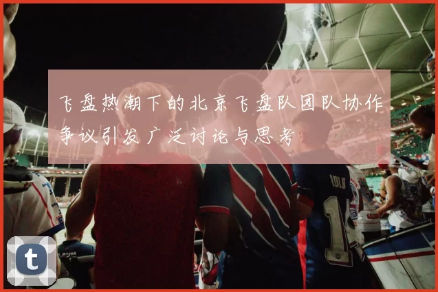 飞盘热潮下的北京飞盘队团队协作争议引发广泛讨论与思考